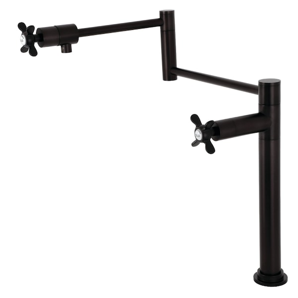 Deck Mount Pot Filler, Oil Rubbed Bronze